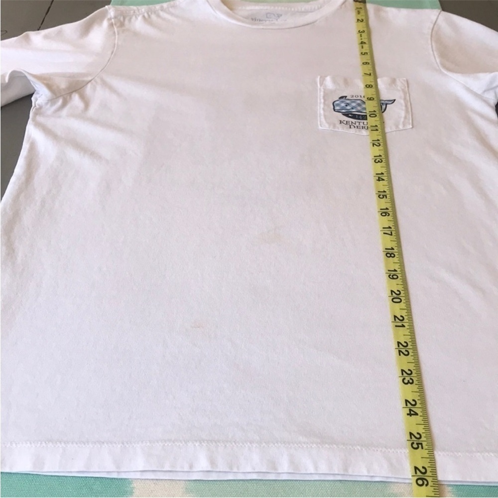 Vineyard Vines 2016 Kentucky Derby Bow Tie Short Sleeve Pocket Graphic T-shirt - Picture 8 of 9